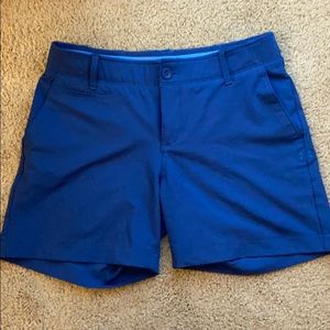UA golf shorts 5” inseam size 2